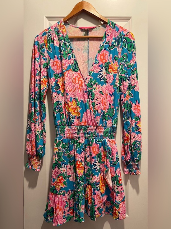 Lilly Pulitzer Pants - Lilly Pulitzer Peggy romper - small